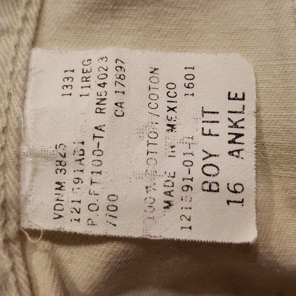 GAP BLUE JEANS High-Waisted VTG Boyfriend / Button-Fly Jeans Size 16 EVC - Picture 5 of 13